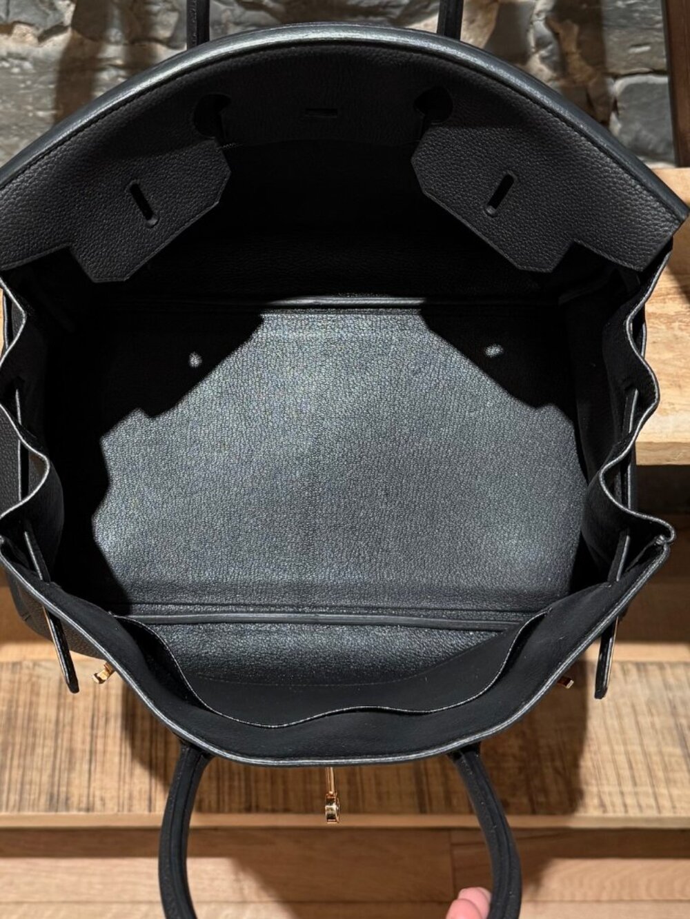 Hermès 2018 Black Togo Birkin 35 Bag - Picture 8 of 16